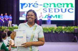 Seduc lança Pré-Enem 2026 com participação de 1.200 estudantes nesta quarta (27)