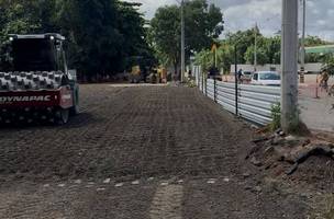 Trecho da Av. Maranhão é interditado para conclusão da etapa de asfaltamento (Foto: Divulgação)