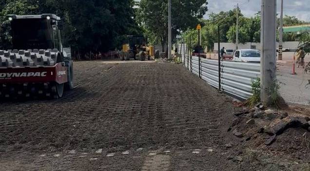 Trecho da Av. Maranhão é interditado para conclusão da etapa de asfaltamento