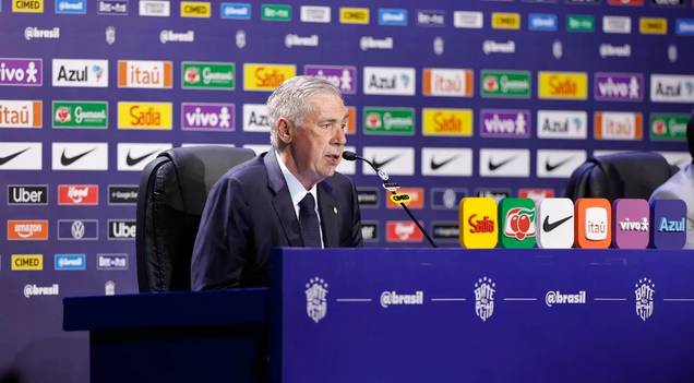 Carlo Ancelotti pede que torcida confie nos 26 convocados para a Copa