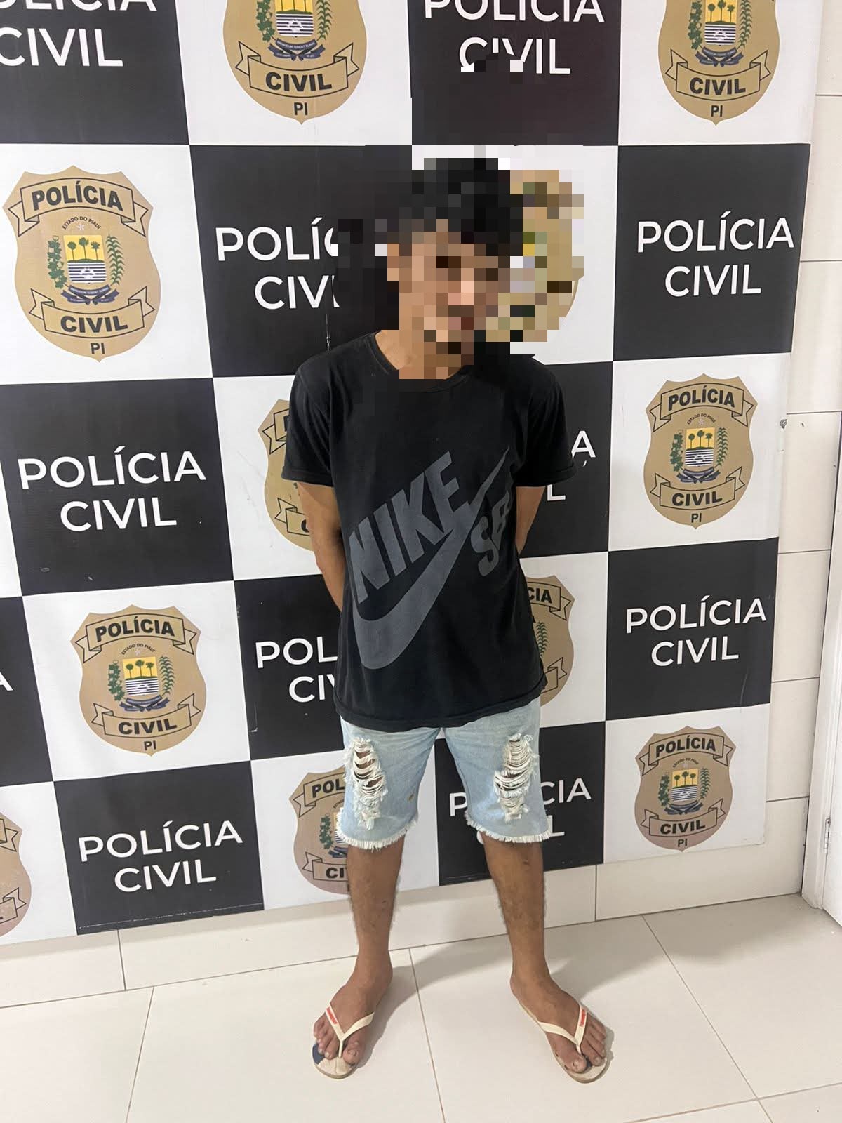 Foragido da cadeia por crime de roubo é recapturado no Centro de Teresina