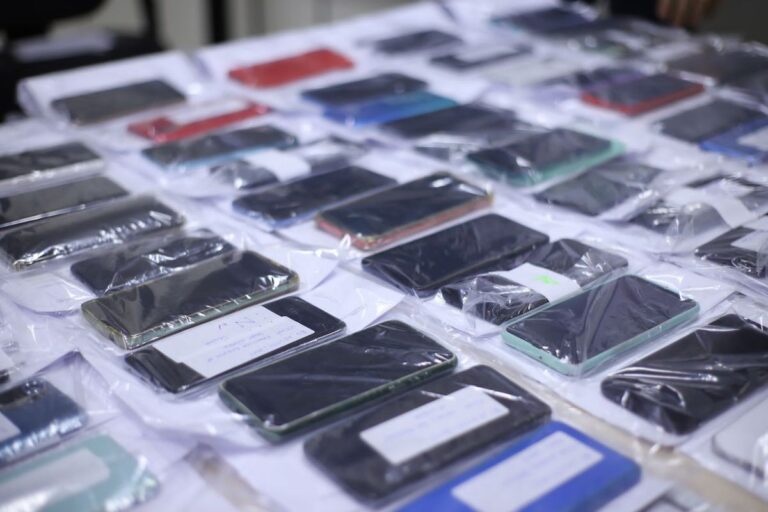 Governo realiza restituição de 153 celulares recuperados na segunda (11)