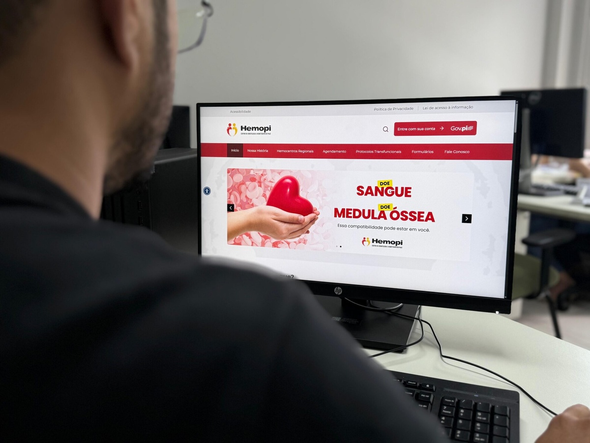 Hemopi registra mais de 700 novos doadores cadastrados pelo Gov.pi Cidadão