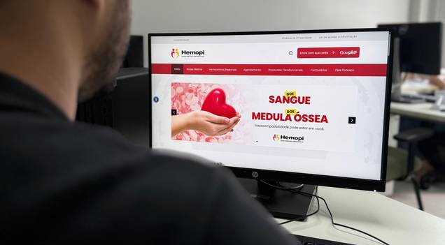 Hemopi registra mais de 700 novos doadores cadastrados pelo Gov.pi Cidadão