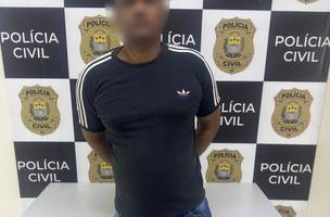 Homem é preso com arma de uso restrito durante operação na zona sul de Teresina (Foto: Divulgação)