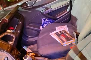 PM prende homem envolvido em tentativa de furto de veículo em Uruçui (Foto: Divulgação)