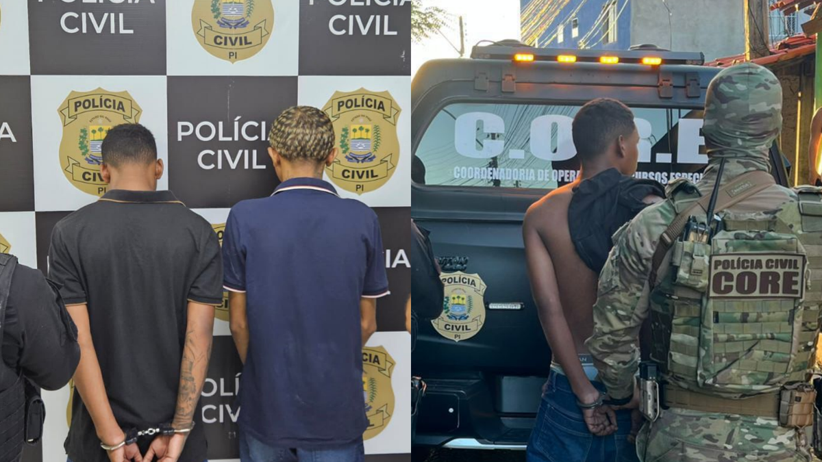 Polícia Civil realiza prisões por crime de roubo praticado em Teresina