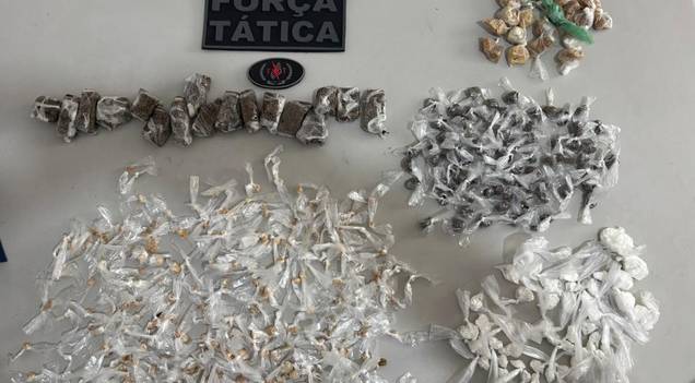 Polícia Militar apreende drogas em imóvel abandonado em Teresina