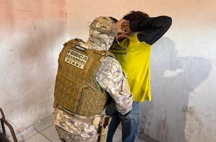 SSP cumpre mandados contra investigados por pichações em Parnaíba, Piauí (Foto: Divulgação)