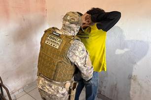 SSP cumpre mandados contra investigados por pichações em Parnaíba, Piauí (Foto: Divulgação)