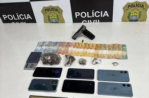 SSP prende casal por tráfico de drogas na zona Sudeste de Teresina (Foto: Divulgação)