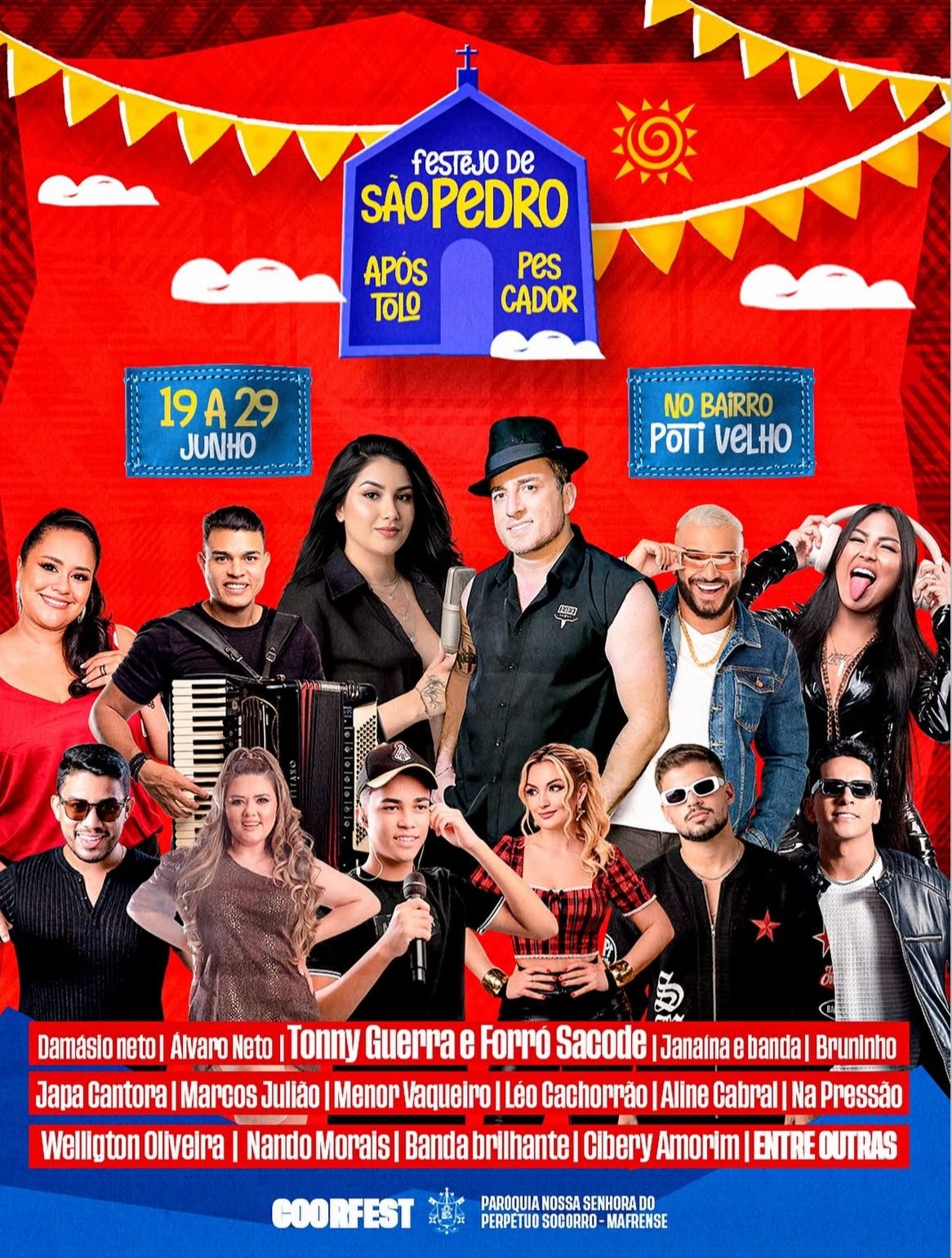 Festejo do Poti Velho inicia hoje com programação religiosa e cultural