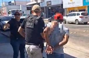 Homem condenado por roubo majorado é preso na zona Sul de Teresina (Foto: Divulgação)