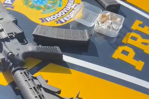 Homem é preso com três fuzis durante fiscalização na BR-316 em Picos