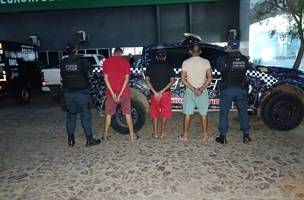 Polícia Militar prende três suspeitos e apreende drogas em oficina no Piauí (Foto: Divulgação)
