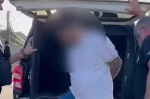 Polícia prende homem condenado por matar tia de ex após incêndio em Teresina (Foto: Divulgação)