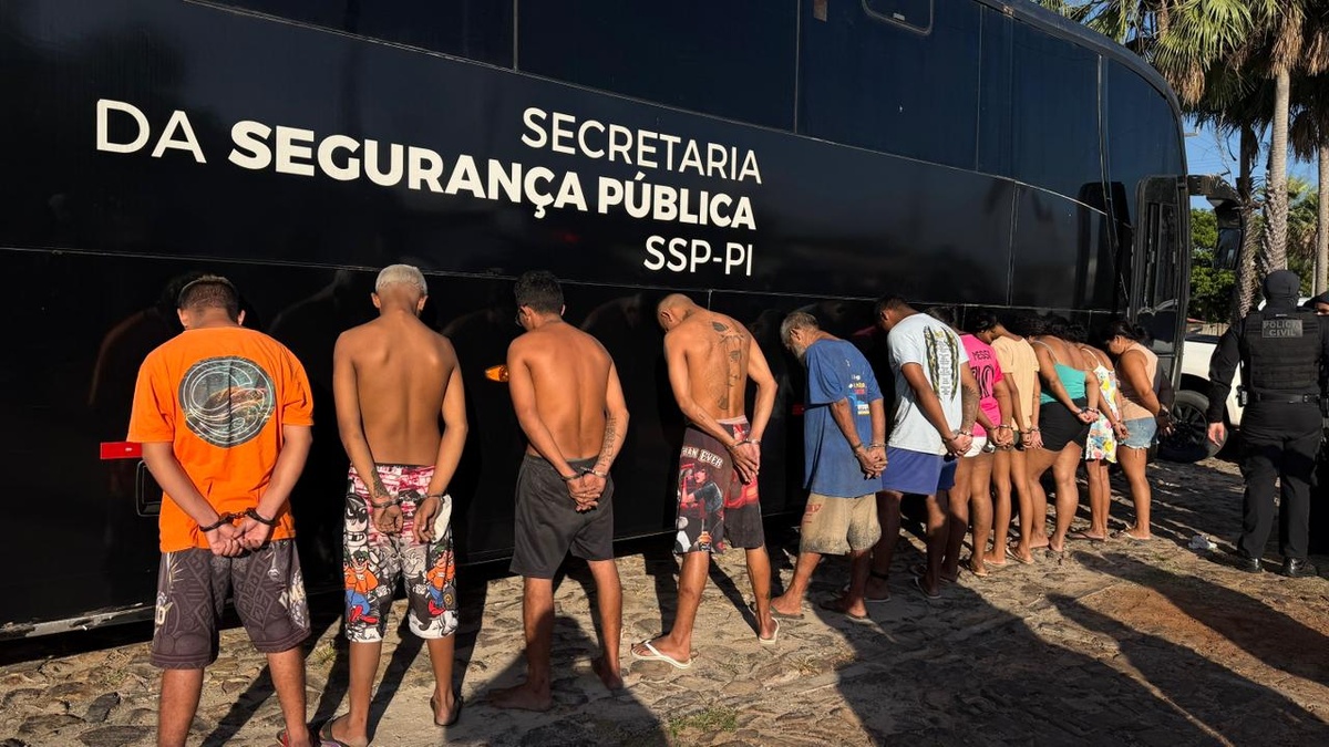 Polícia prende mais suspeitos de envolvimento com o PCC no Piauí