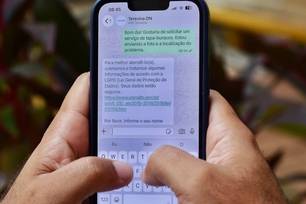 População pode solicitar serviços de tapa-buracos e de iluminação pelo WhatsApp