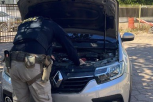 PRF prende no Piauí homem com carro roubado na Bahia (Foto: Divulgação)