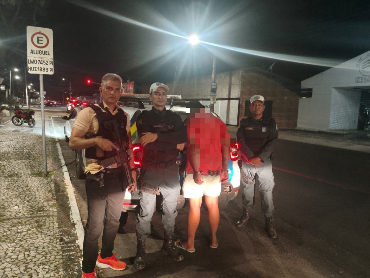 Suspeito de integrar organização criminosa é preso pela polícia em Teresina