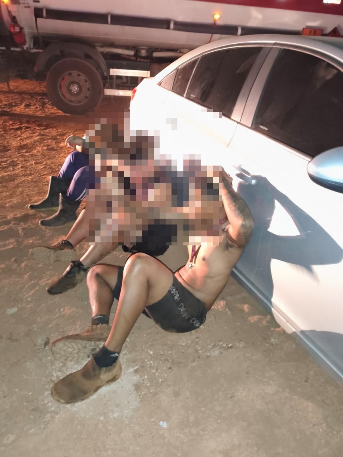 Suspeitos são presos por roubo de combustível de caminhões-tanque em Teresina