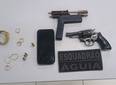 Dupla é presa após perseguição policial em Timon; armas e joias apreendidas