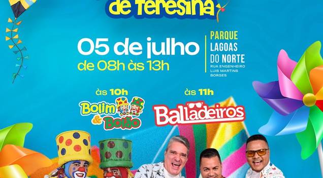 Festival de Pipas promove manhã de lazer, cultura e diversão em Teresina