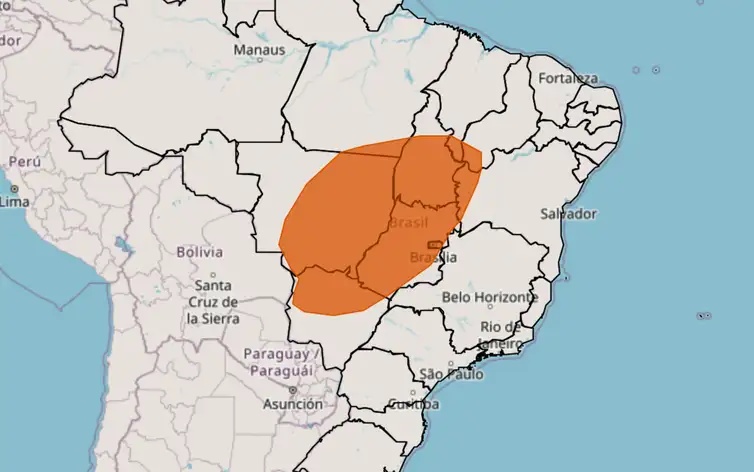 Inmet emite alerta laranja para baixa umidade do ar no PI, MA e outros estados