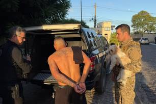 Líder de facção suspeito de homicídios e tráfico de drogas é preso em Teresina (Foto: Divulgação)