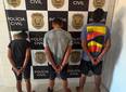 Polícia Civil prende três pessoas durante operação Saturação em Teresina