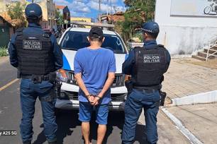 Polícia Militar do Piauí cumpre mandado de prisão por homicídio em Pedro II (Foto: Divulgação)