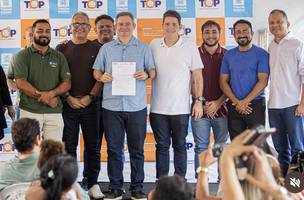 Prefeitura assina ordem de serviço de implantação de 12 academias ao ar livre (Foto: Divulgação)