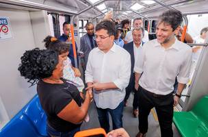 Rafael Fonteles entrega mais uma estação do Metrô de Teresina na zona sudeste (Foto: Divulgação)