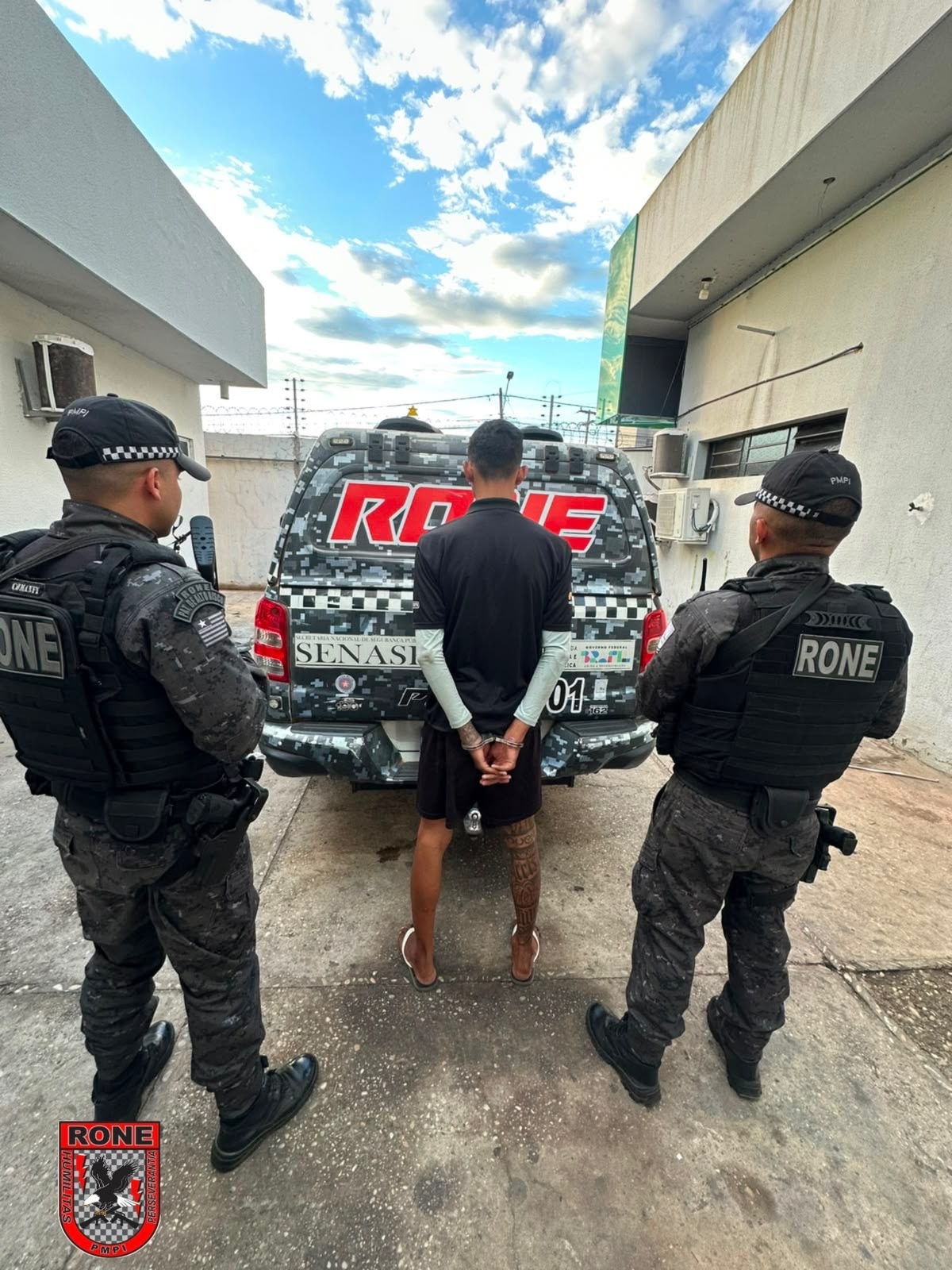RONE prende homem com celular com registro de roubo em Teresina