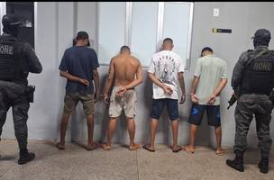 RONE prende suspeitos que confessaram participação em homicídios em Teresina (Foto: Divulgação)