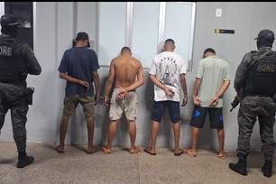 RONE prende suspeitos que confessaram participação em homicídios em Teresina (Foto: Divulgação)