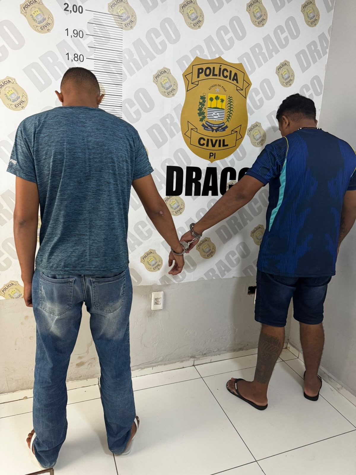 SSP prende dois investigados por tentativa de homicídio contra PM em Teresina
