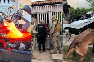 Suspeitos de furto e adulteração de veículos são alvos de operação no PI e MA (Foto: Divulgação)