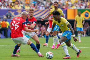 Vini Jr. mantém sonho do hexa e Marquinhos fala em tom de adeus (Foto: Nelson Terme/CBF)