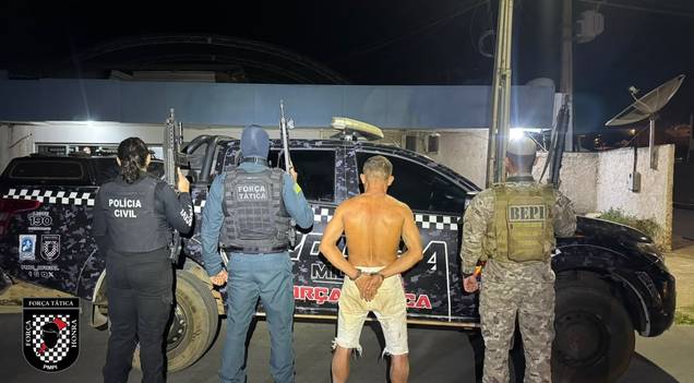 Ataque a tiros deixa um morto e dois feridos em bar no Piauí; suspeito é preso