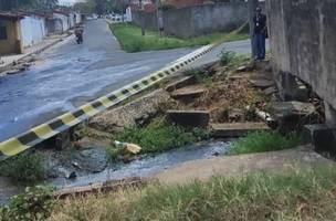 Defesa Civil interdita bueiro que apresenta risco na zona Sul de Teresina (Foto: Divulgação)