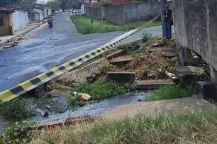Defesa Civil interdita bueiro que apresenta risco na zona Sul de Teresina