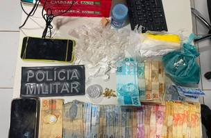 PM captura trio suspeito de tráfico de drogas no interior do Piauí (Foto: Divulgação)
