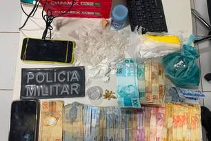 PM captura trio suspeito de tráfico de drogas no interior do Piauí (Foto: Divulgação)