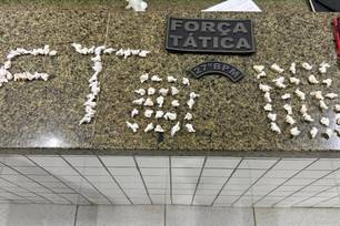 Polícia Militar apreende 100 pedras de crack no litoral do Piauí (Foto: Divulgação)