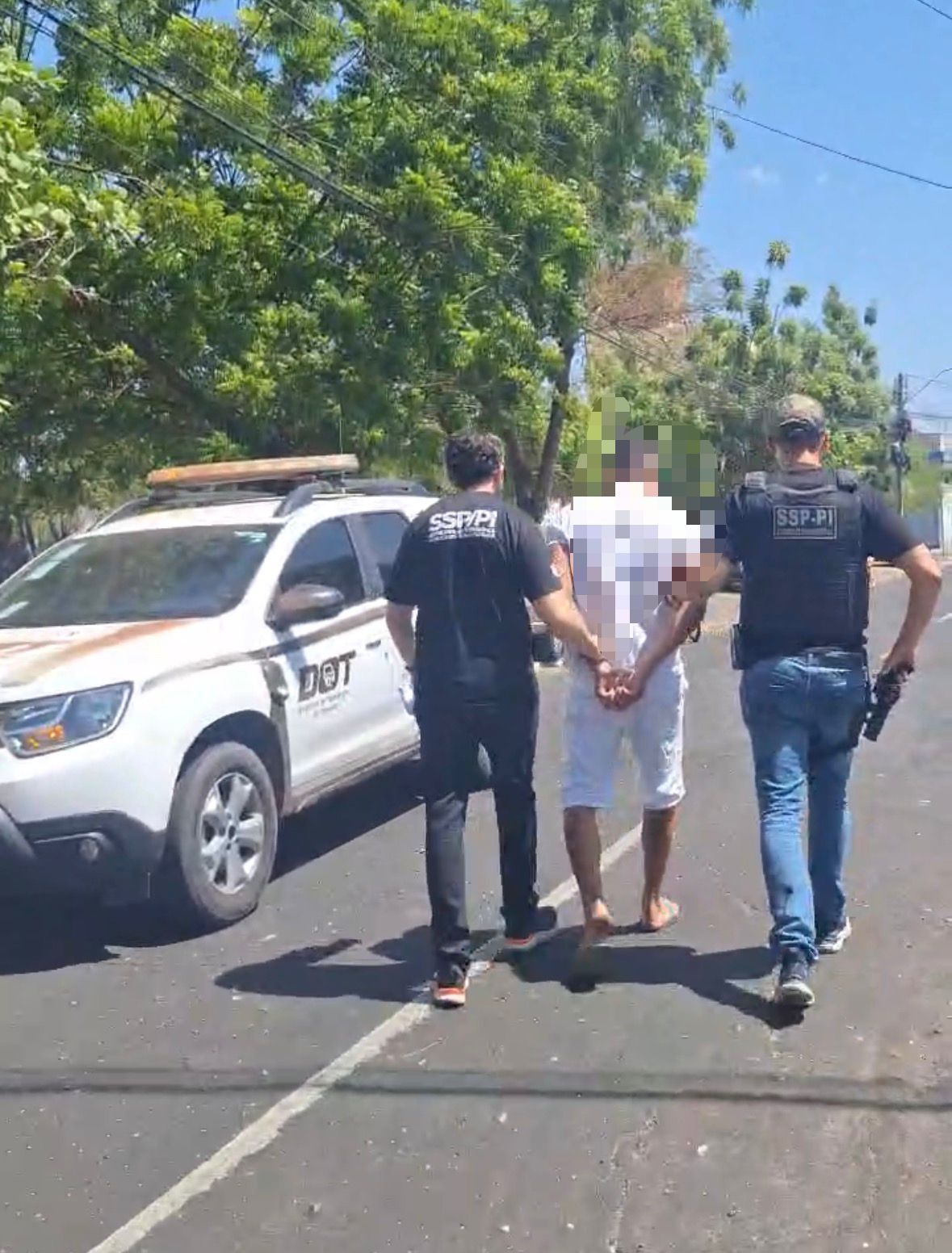 Polícia prende suspeito de agredir e perseguir ex-companheira em Teresina