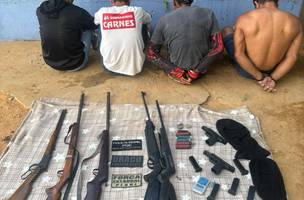 SSP deflagra operação contra o tráfico de drogas e prende 4 pessoas em Parnaguá (Foto: Divulgação)