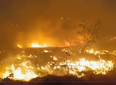 Bombeiros são acionados e combatem incêndio em vegetação no Piauí; vídeo