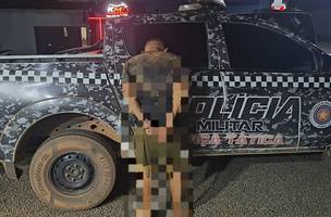 Condenado por homicídio tentar fugir por matagal, mas acaba preso no Piauí (Foto: Divulgação)