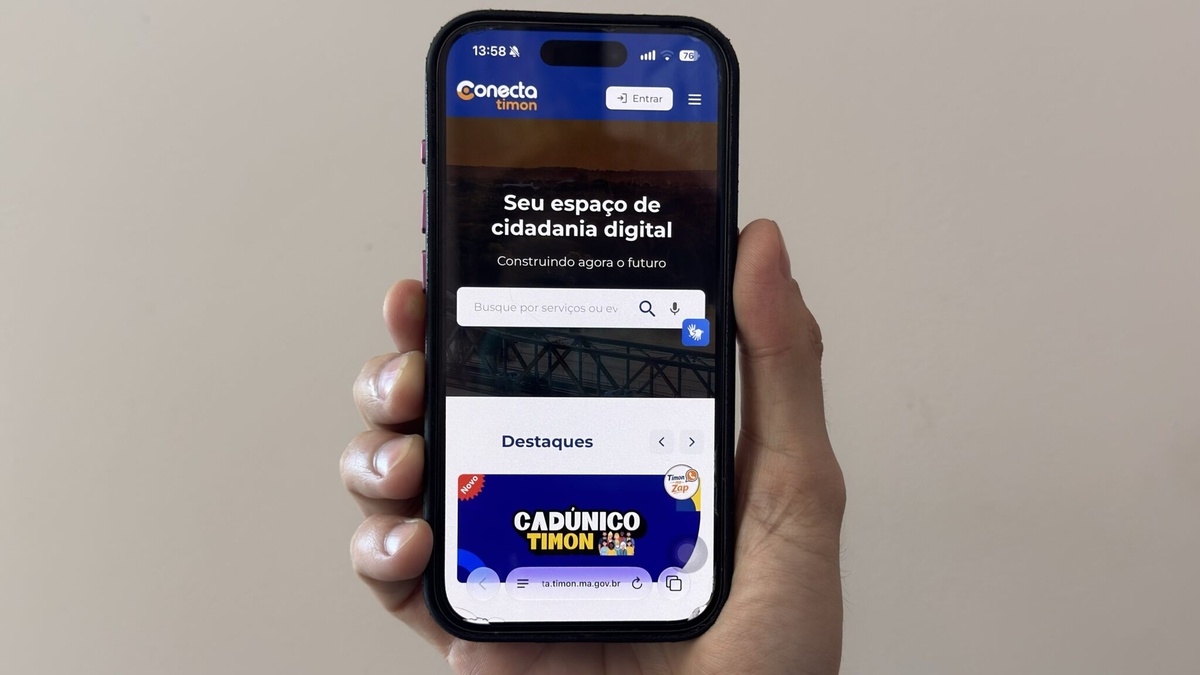 Conecta Timon se aproxima de 18 mil usuários e mais de 290 serviços disponíveis